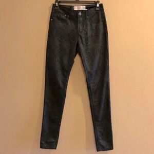 Lola Celina Skinny Jeans Black Lace Design